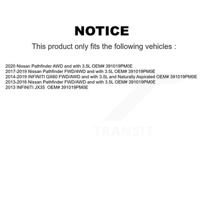 [Avant Gauche] Arbre de transmission CV pour Nissan Pathfinder INFINITI QX60 JX35 KN7-100024