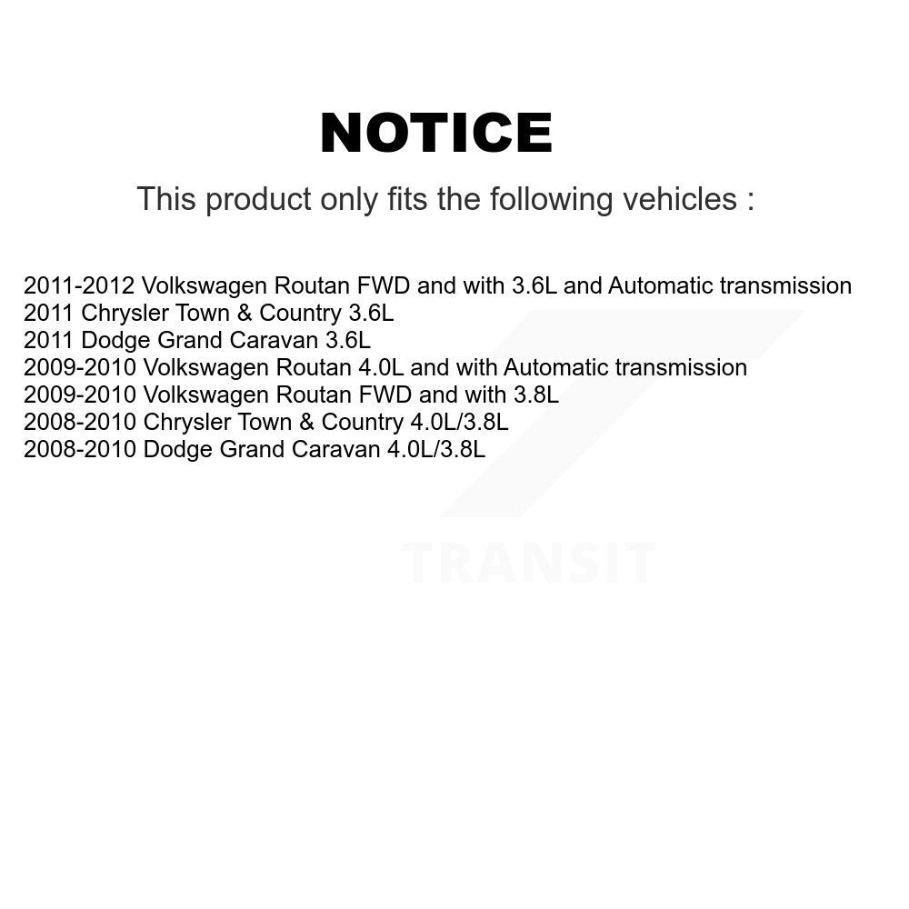 [Avant Gauche] Arbre de transmission CV pour Dodge Grand Caravan Chrysler Town & Country KN7-100026