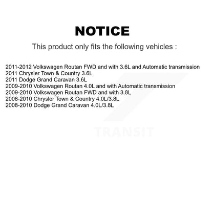 [Avant Gauche] Arbre de transmission CV pour Dodge Grand Caravan Chrysler Town & Country KN7-100026