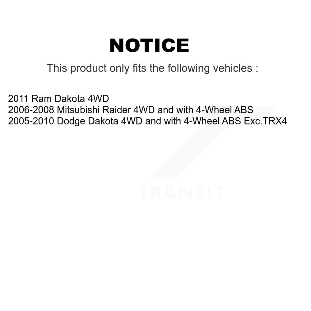 [Avant Gauche] Arbre de transmission CV pour Dakota Dodge Ram Mitsubishi Raider KN7-100028