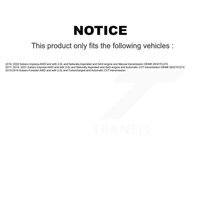 [Avant Gauche] Arbre de transmission CV pour Subaru Forester Impreza KN7-100111