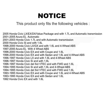 [Avant Gauche] Arbre de transmission CV pour Honda Civic Acura EL KN7-100148