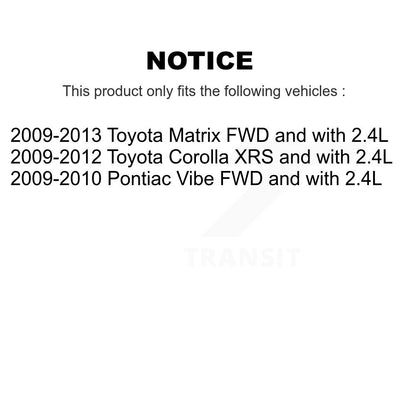 [Avant Gauche] Arbre de transmission CV pour Toyota Corolla Matrix Pontiac Vibe KN7-100158