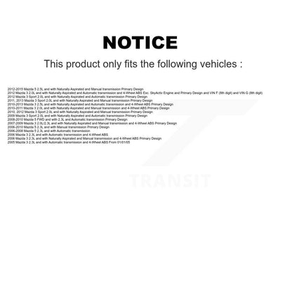 [Avant Gauche] Arbre de transmission CV pour Mazda 3 5 Sport KN7-100176