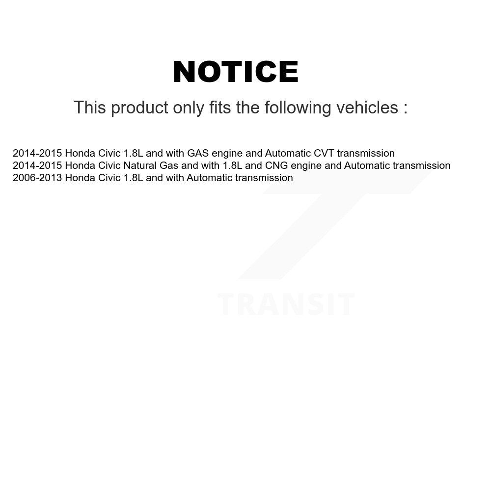 [Avant Gauche] Arbre de transmission CV pour Honda Civic KN7-100182