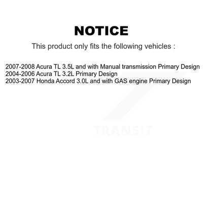 [Avant Gauche] Arbre de transmission CV pour Honda Accord Acura TL Primary Design KN7-100186