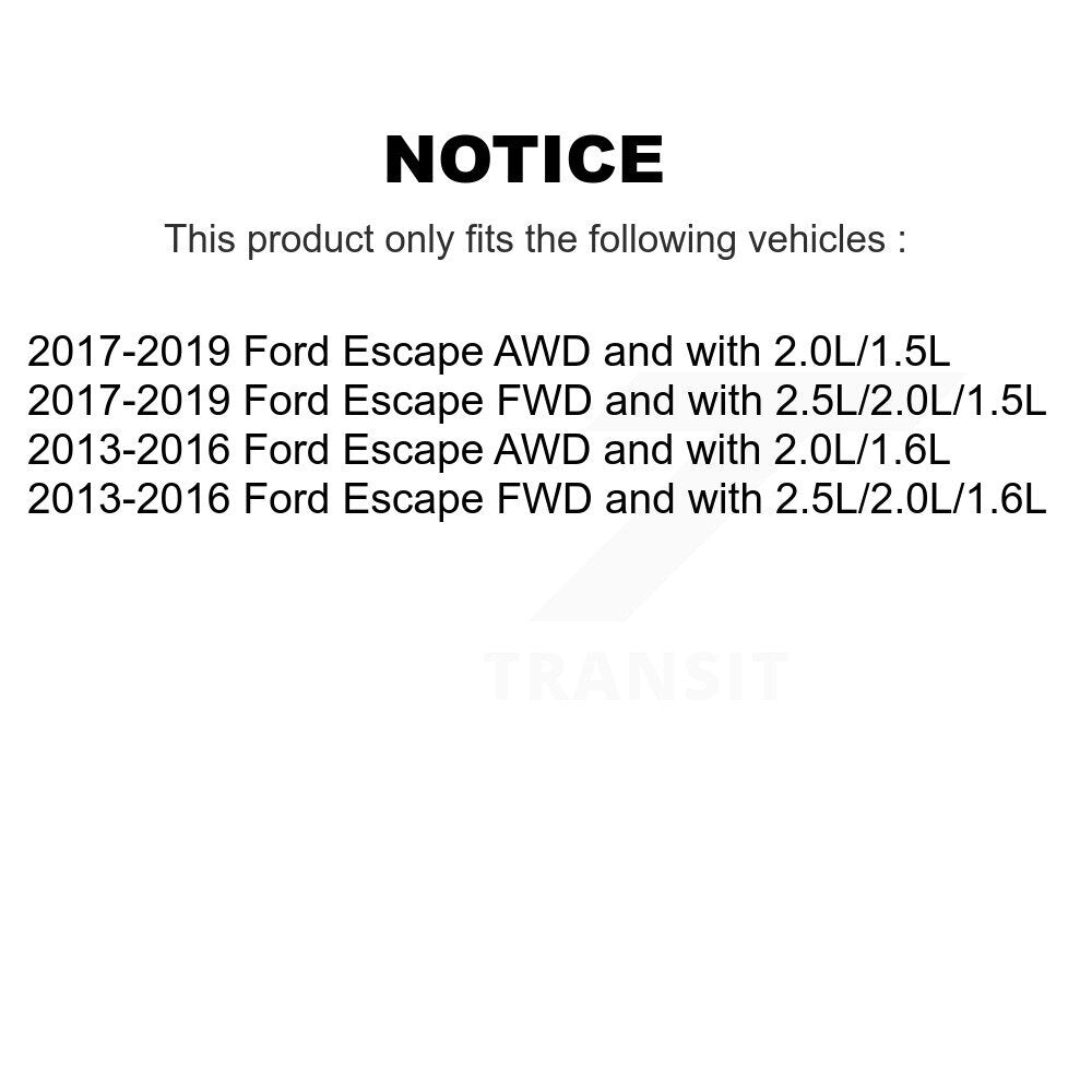 [Avant Gauche] Arbre de transmission CV pour Ford Escape KN7-100190