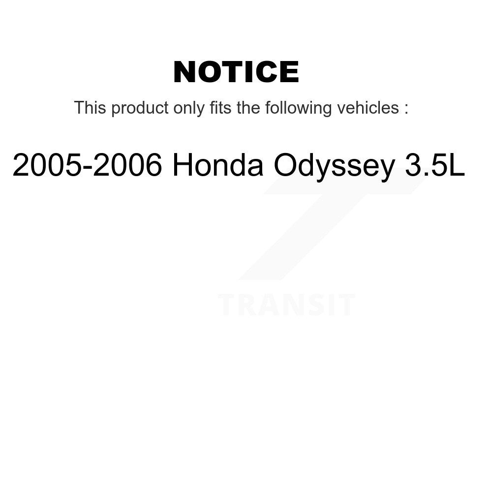 [Avant Gauche] Arbre de transmission CV pour 2005-2006 Honda Odyssey 3.5L KN7-100213