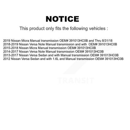 [Avant Gauche] Arbre de transmission CV pour Nissan Micra Versa Note KN7-100224