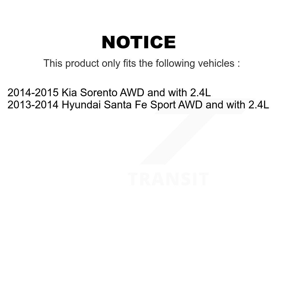 [Avant Droite] Arbre de transmission CV pour Hyundai Santa Fe Sport Kia Sorento KN7-100246