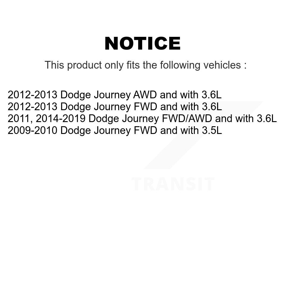 [Avant Droite] Arbre de transmission CV pour Dodge Journey KN7-100310