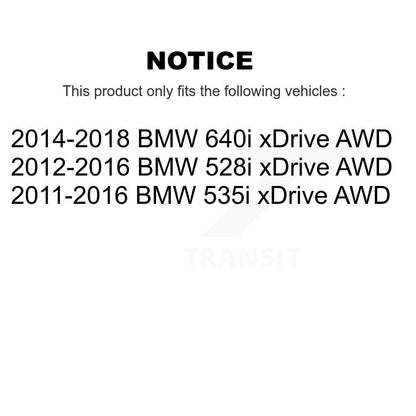 [Avant Droite] Arbre de transmission CV pour BMW 535i xDrive 528i 640i AWD KN7-100340