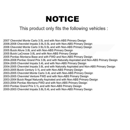 [Avant Droite] Arbre de transmission CV pour Chevrolet Impala Pontiac Grand Prix Buick Monte KN7-100344