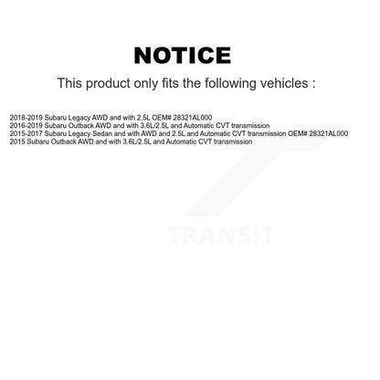 [Avant Droite] Arbre de transmission CV pour Subaru Outback Legacy KN7-100351