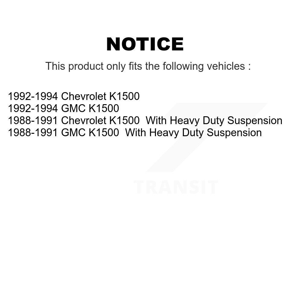 [Avant Droite] Arbre de transmission CV pour K1500 Chevrolet GMC KN7-100356