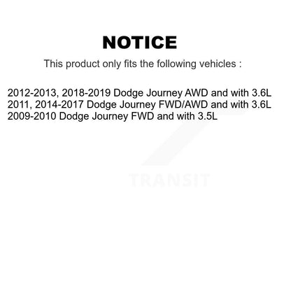 [Avant] Arbre de transmission CV pour Dodge Journey KN7-100389