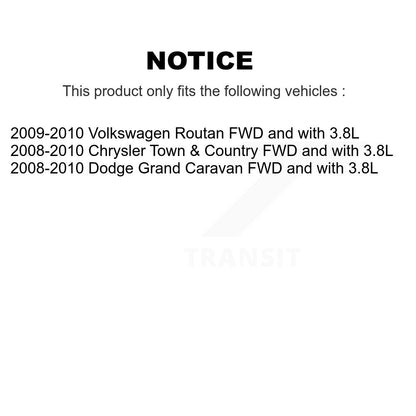 [Avant] Arbre de transmission CV pour Dodge Grand Caravan Chrysler Town Country Routan KN7-100399