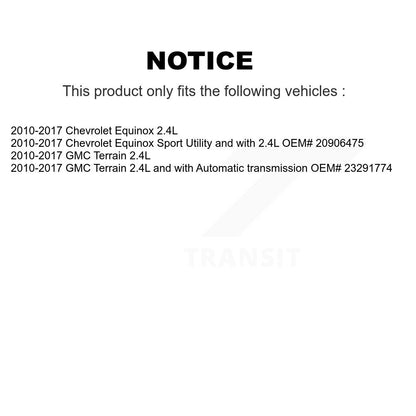 [Avant] Arbre de transmission CV pour Chevrolet Equinox GMC Terrain KN7-100457