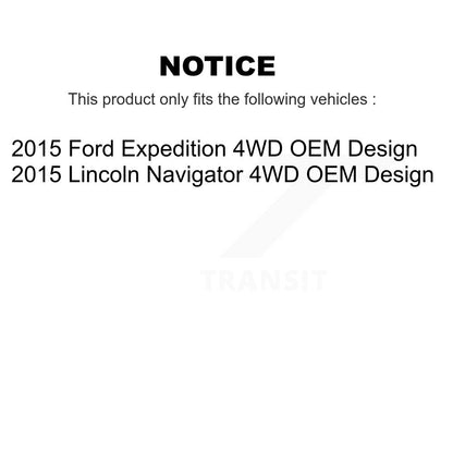 [Avant] Arbre de transmission CV pour 2015 Ford Expedition Lincoln Navigator 4WD KN7-100468