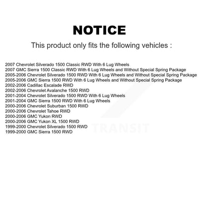 [Avant] Arbre de transmission CV pour Chevrolet GMC Silverado 1500 Sierra Avalanche Yukon KN7-100477