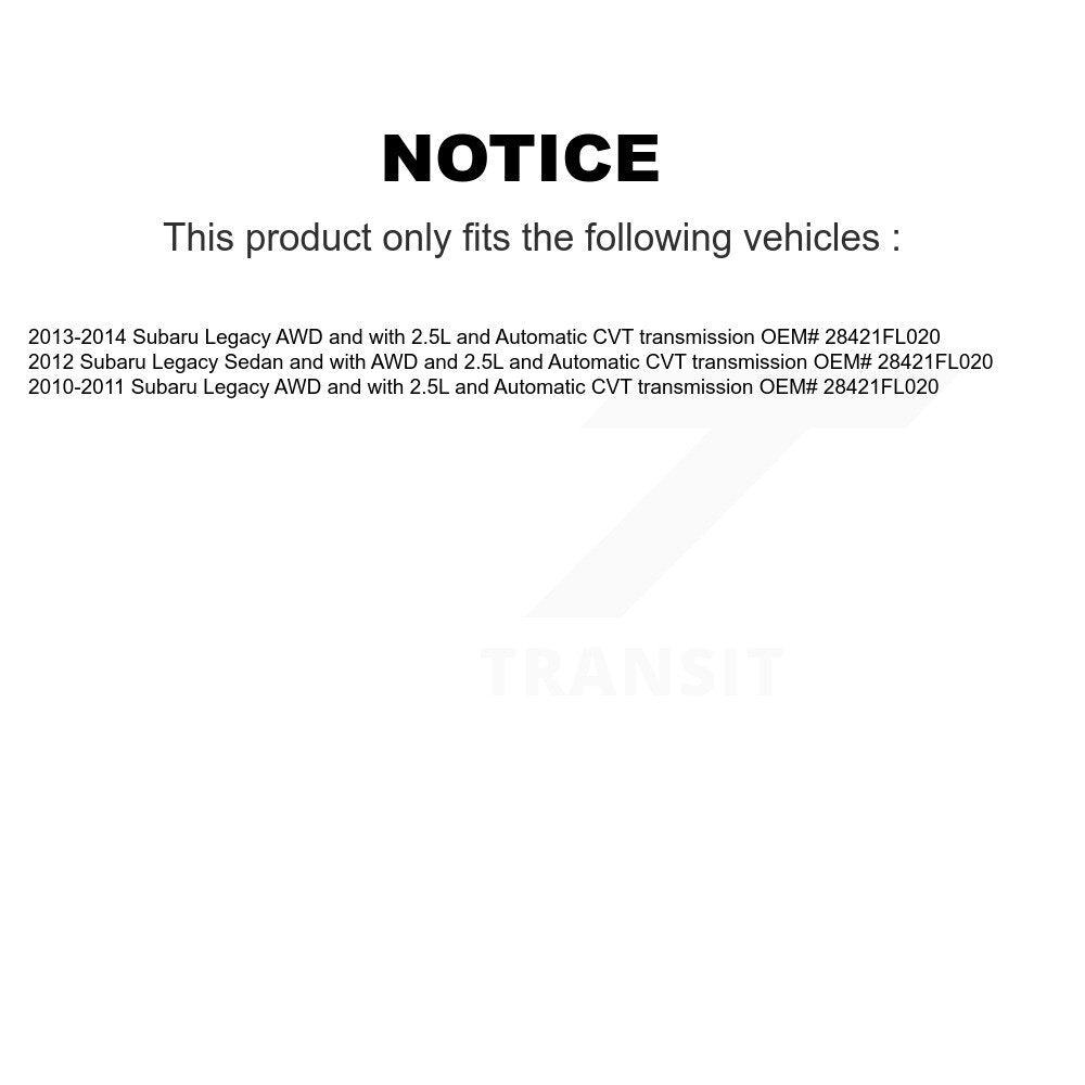 [Avant et Arrière] Arbre de transmission CV pour Subaru Legacy KN7-100495