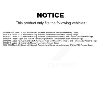 [Avant] Arbre de transmission CV pour Mazda 3 5 Sport Primary Design KN7-100522