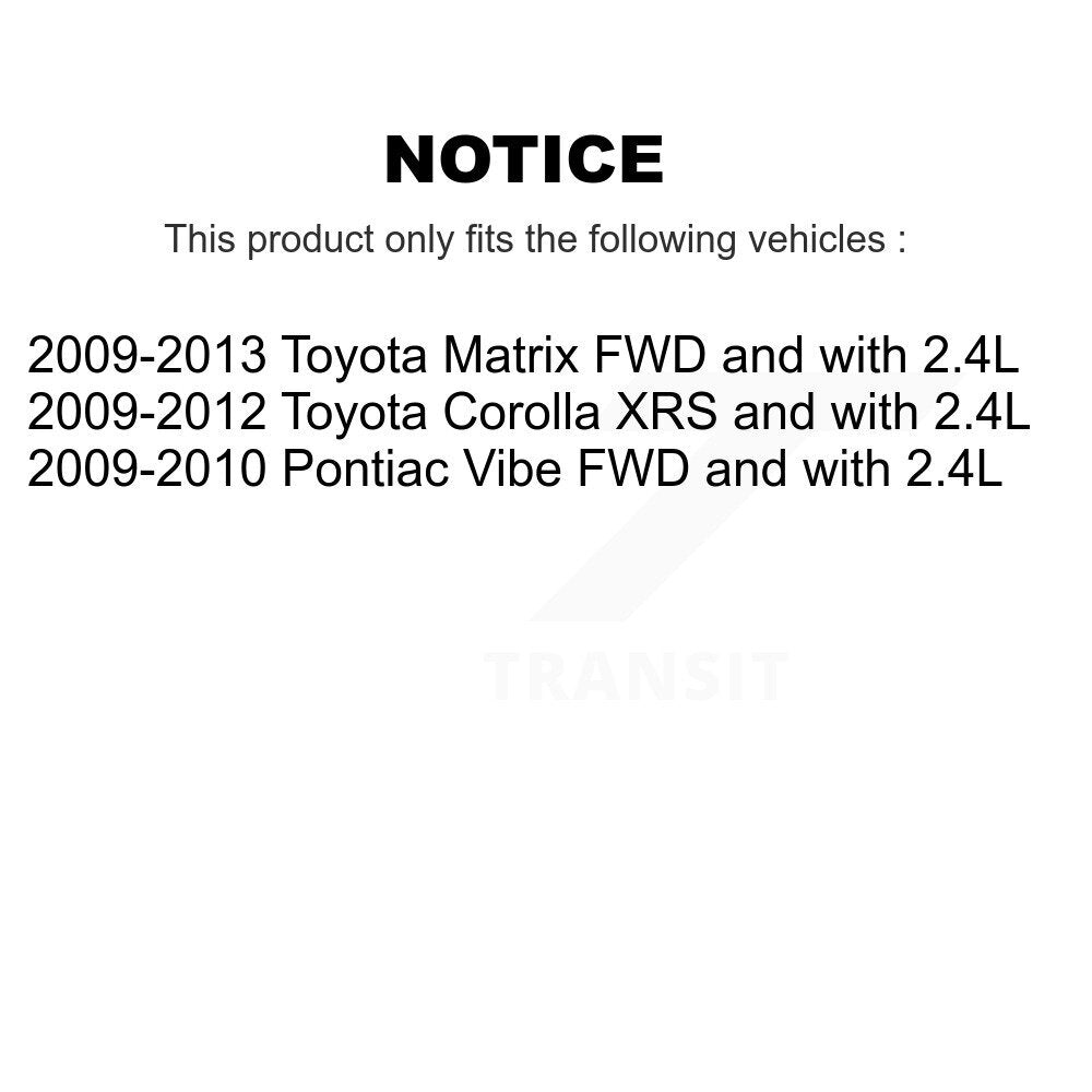 [Avant] Arbre de transmission CV pour Toyota Corolla Matrix Pontiac Vibe KN7-100548
