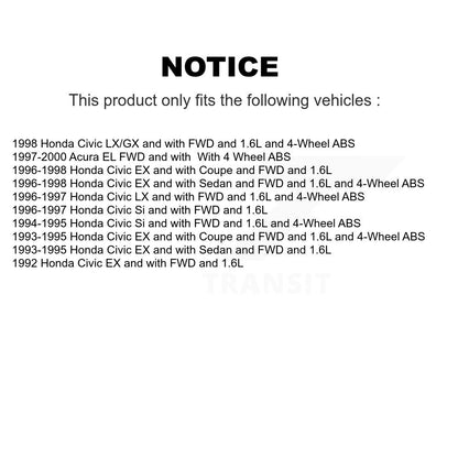 [Avant] Arbre de transmission CV pour Honda Civic Acura EL KN7-100570