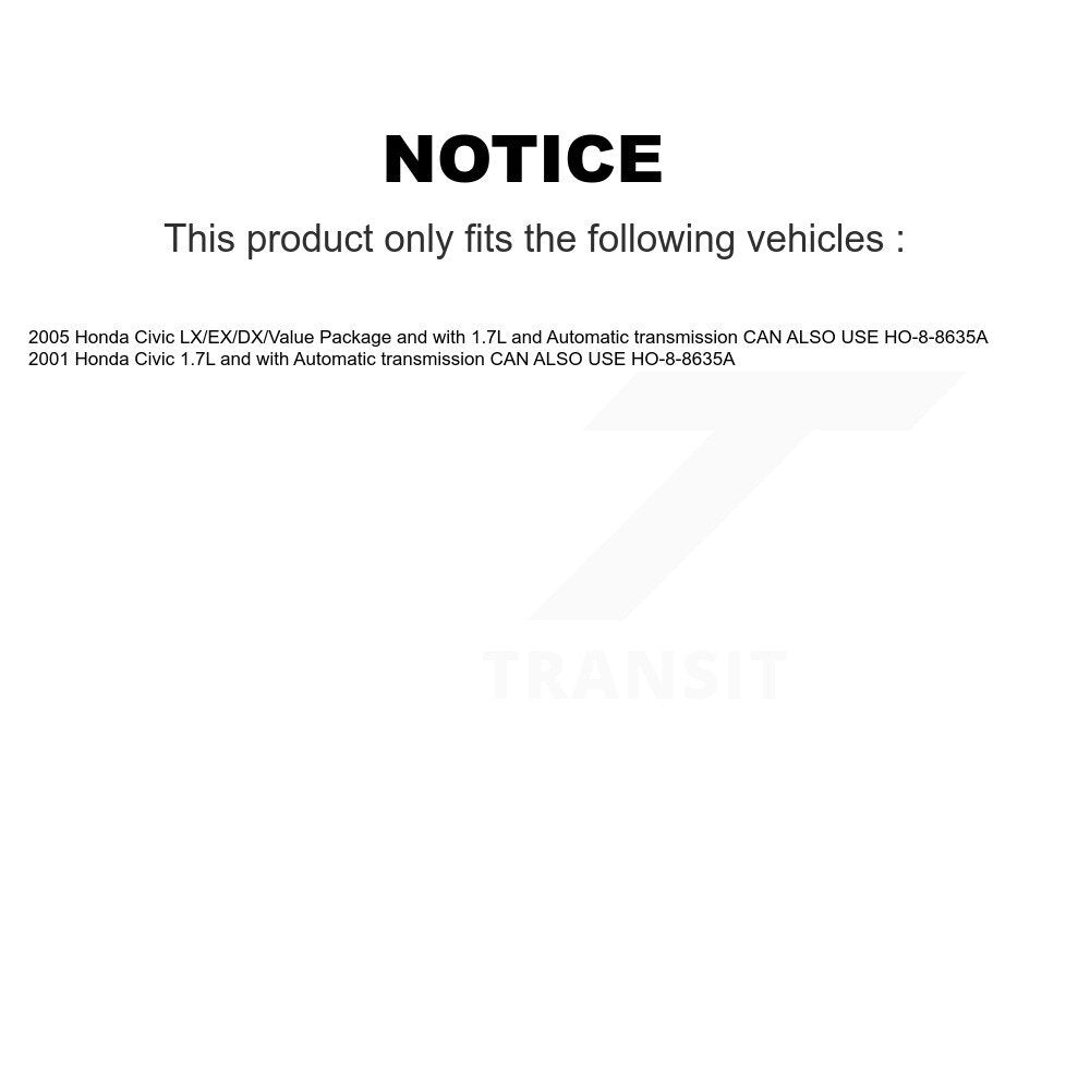 [Avant] Arbre de transmission CV pour Honda Civic KN7-100572