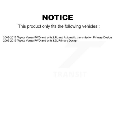 [Avant] Arbre de transmission CV pour Toyota Venza Primary Design KN7-100582