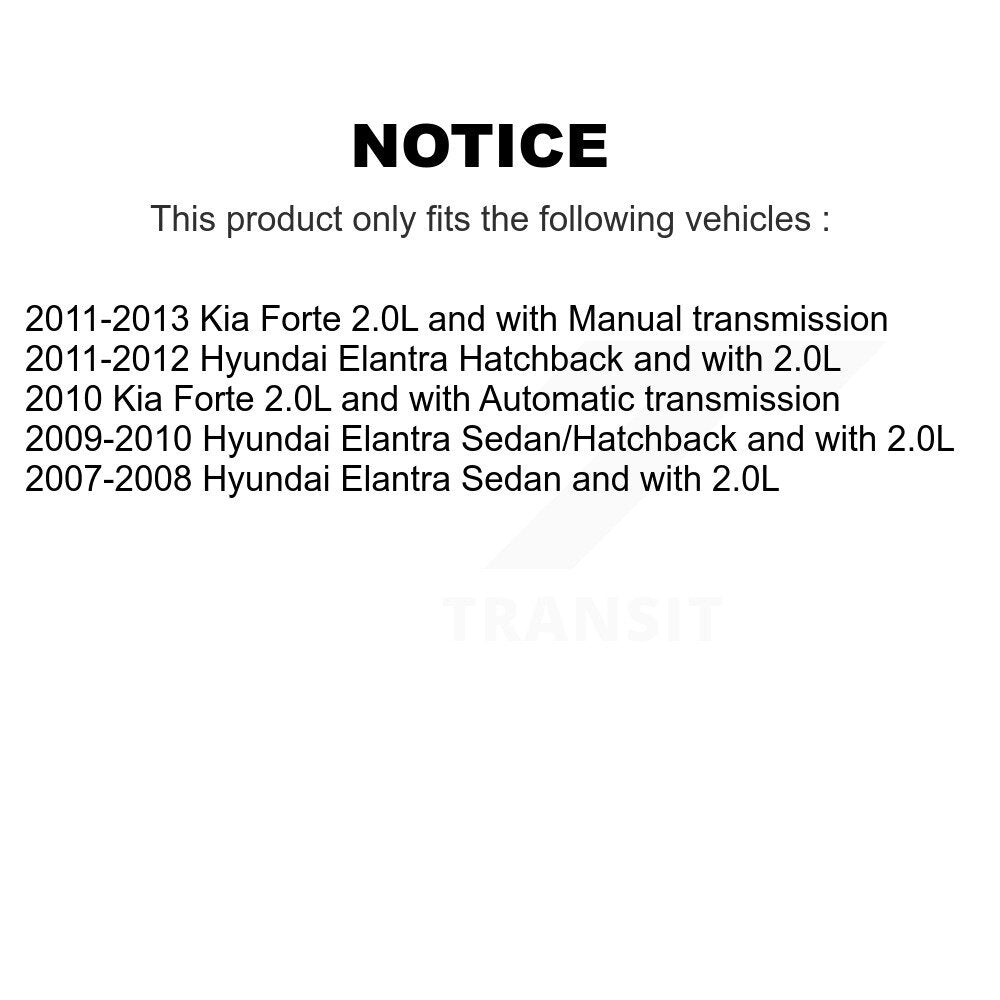 [Avant Droite] Arbre de transmission CV pour Hyundai Elantra Kia Forte KN7-100620