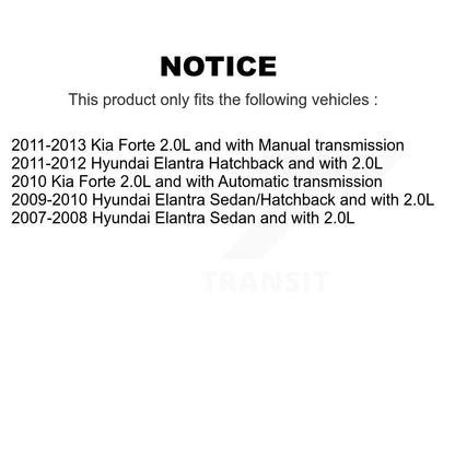 [Avant Droite] Arbre de transmission CV pour Hyundai Elantra Kia Forte KN7-100620