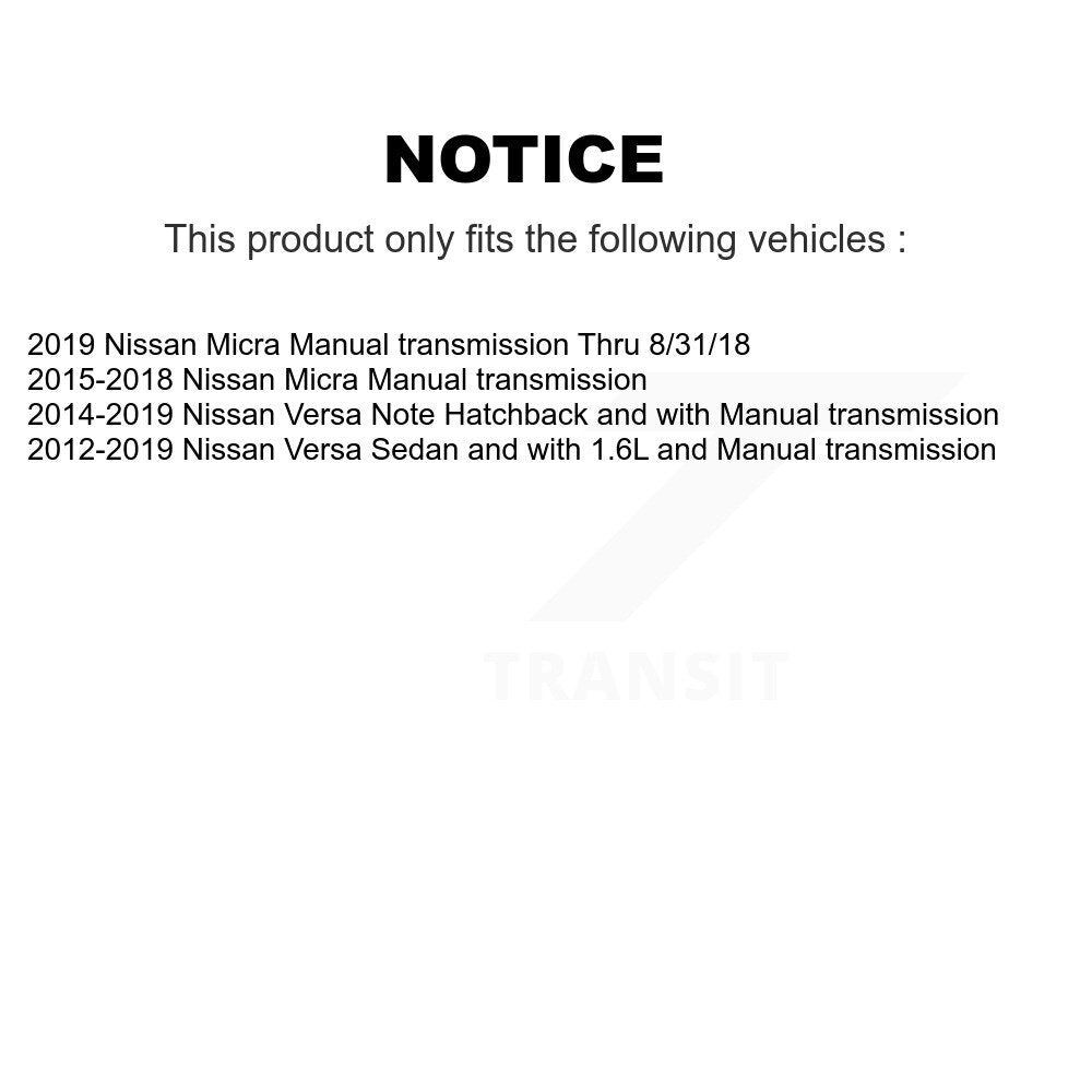 [Avant Droite] Arbre de transmission CV pour Nissan Micra Versa Note KN7-100622