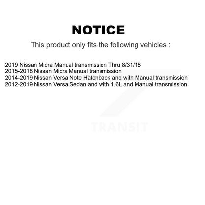 [Avant Droite] Arbre de transmission CV pour Nissan Micra Versa Note KN7-100622