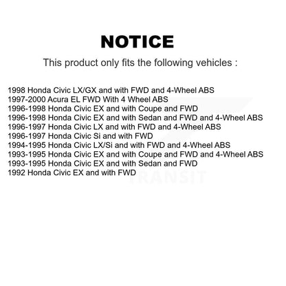 [Avant Droite] Arbre de transmission CV pour Honda Civic Acura EL KN7-100660
