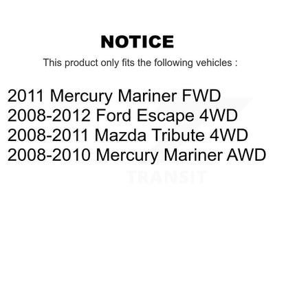 [Arrière Droite] Arbre de transmission CV pour Ford Escape Mazda Tribute Mercury Mariner KN7-100724