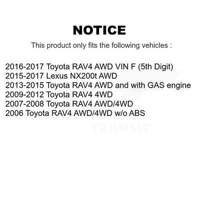 [Arrière Droite] Arbre de transmission CV pour Toyota RAV4 Lexus NX200t KN7-100735
