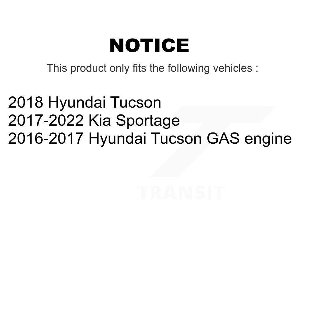 [Arrière] Sabot de frein de stationnement pour Hyundai Tucson Kia Sportage KNH-100009