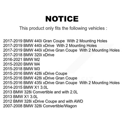 [Arrière] Sabot de frein de stationnement pour BMW X1 328i M4 M2 428i xDrive Gran Coupe 440i M3 KNH-100015