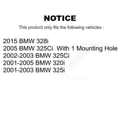 [Arrière] Sabot de frein de stationnement pour BMW 325i 320i 325Ci 328i KNH-100016