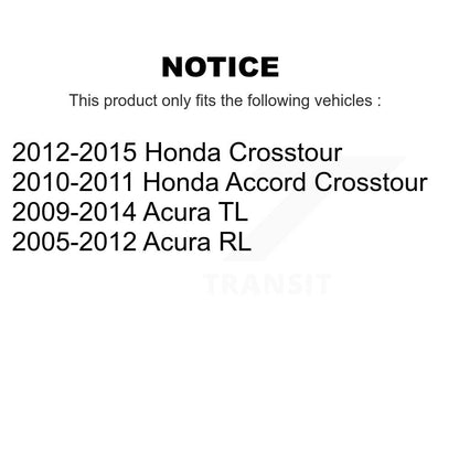 [Arrière] Sabot de frein de stationnement pour Acura TL Honda Accord Crosstour RL KNH-100019
