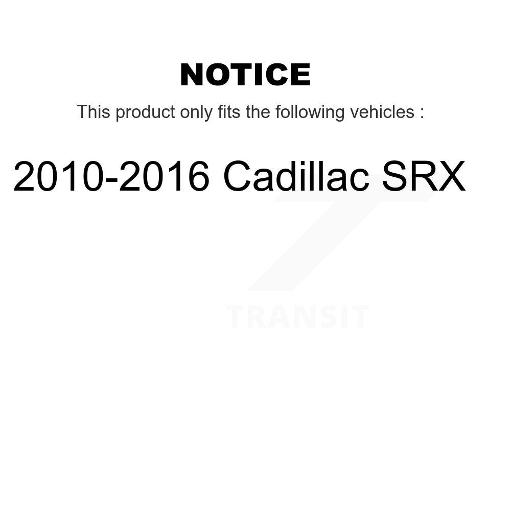 [Arrière] Sabot de frein de stationnement pour 2010-2016 Cadillac SRX KNH-100030