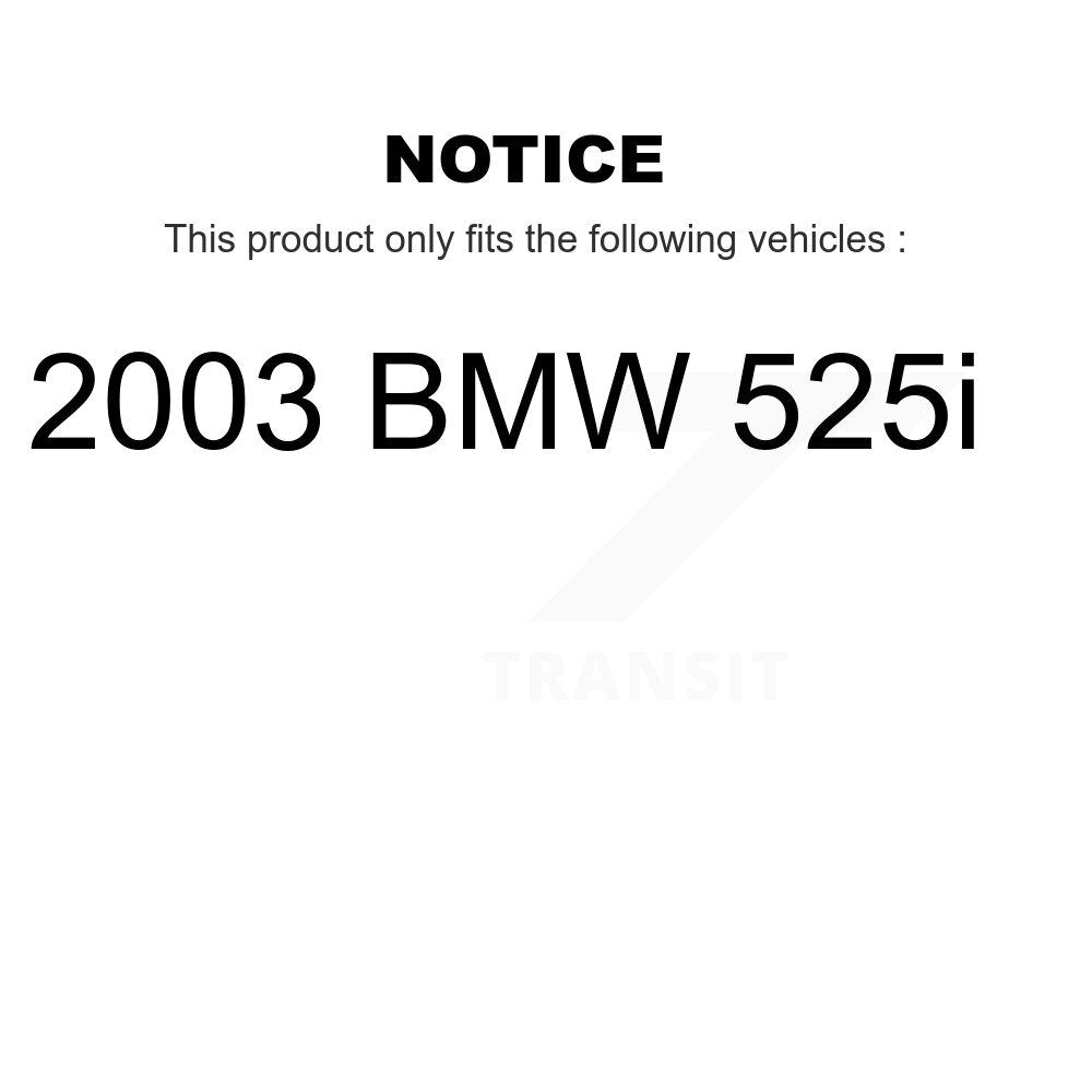[Arrière] Sabot de frein de stationnement pour 2003 BMW 525i KNH-100041