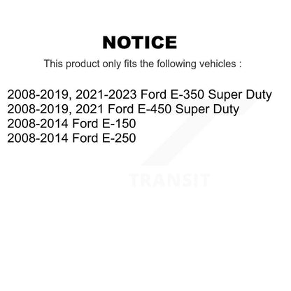 [Arrière] Sabot de frein de stationnement pour Ford E-350 Super Duty E-250 E-150 E-450 KNH-100045