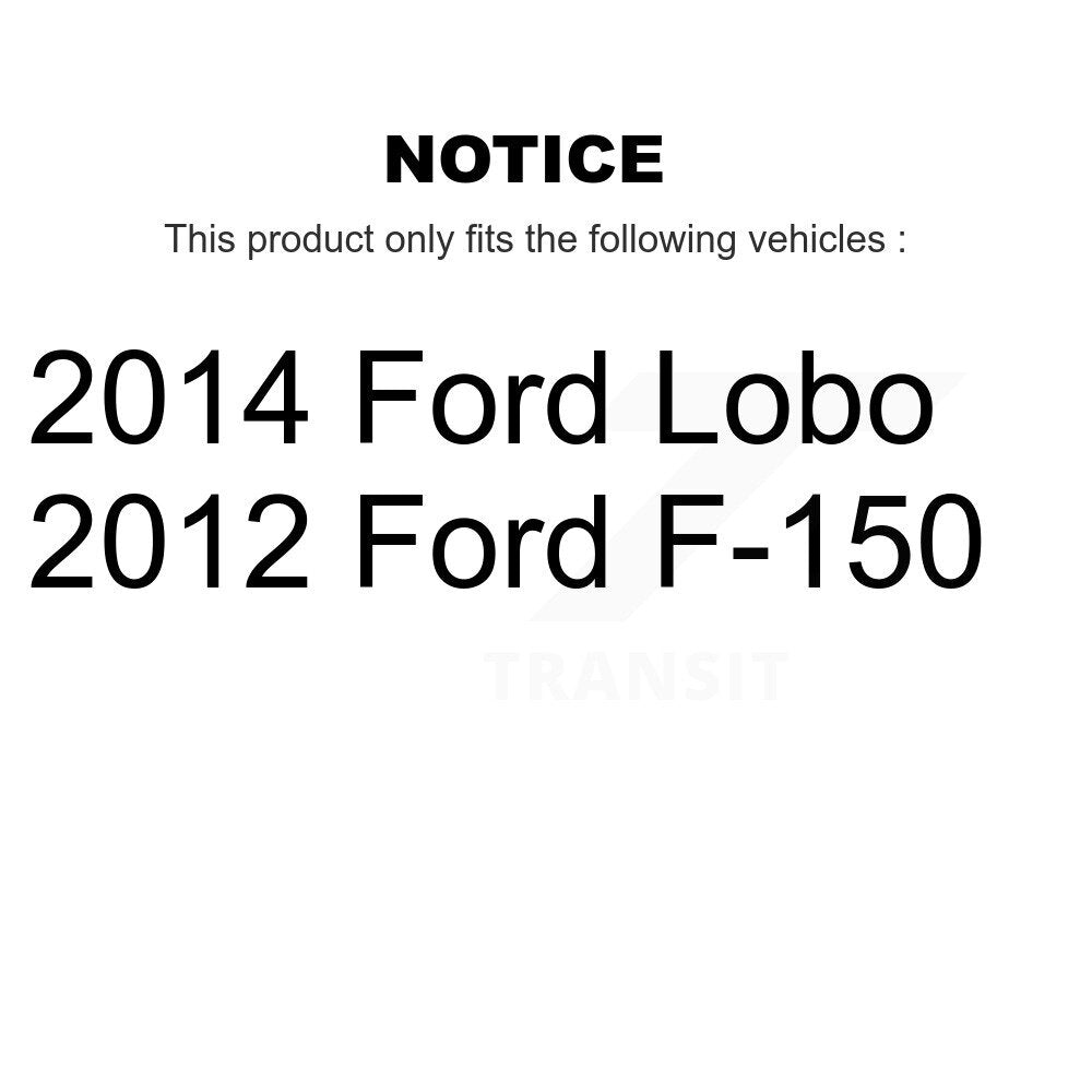 [Arrière] Sabot de frein de stationnement pour Ford F-150 Lobo KNH-100049