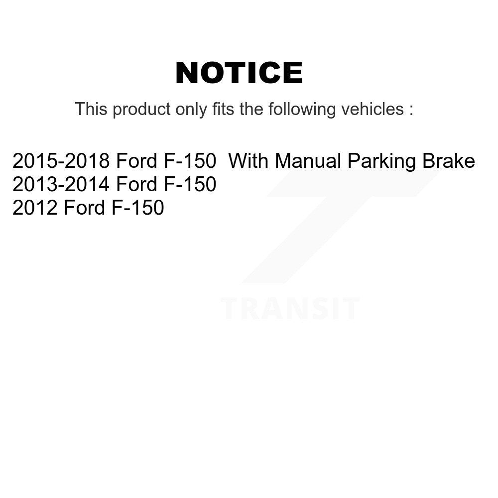 [Arrière] Sabot de frein de stationnement pour Ford F-150 KNH-100050