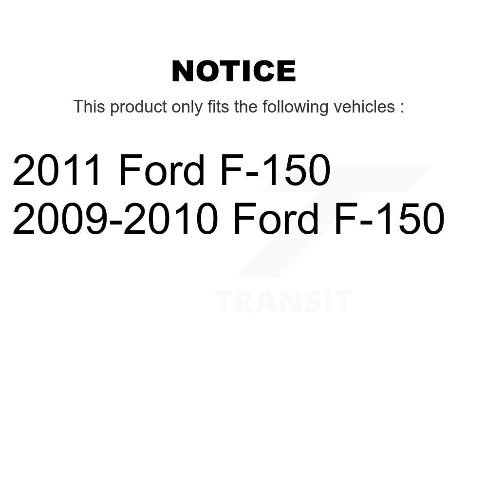 [Arrière] Sabot de frein de stationnement pour 2009-2011 Ford F-150 KNH-100053