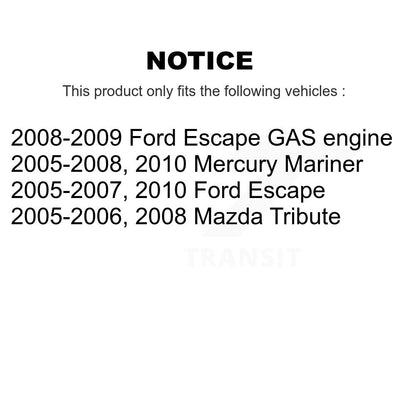 [Arrière] Sabot de frein de stationnement pour Ford Escape Mazda Tribute Mercury Mariner KNH-100063