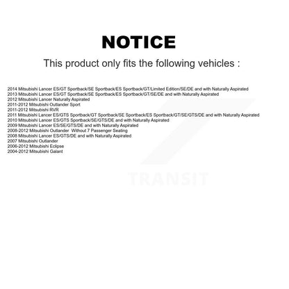 [Arrière] Sabot de frein de stationnement pour Mitsubishi Lancer Outlander Eclipse Sport RVR KNH-100089