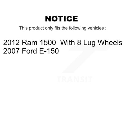 [Arrière] Sabot de frein de stationnement pour Ram 1500 Ford E-150 KNH-100093